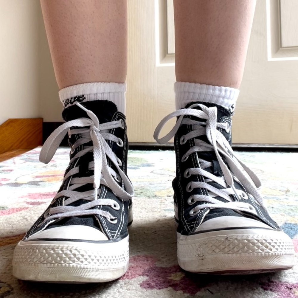 Black High-Top Converse